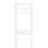2 White Laminate Accent Table For Living Room Use Modern Square With Storage Home Decor