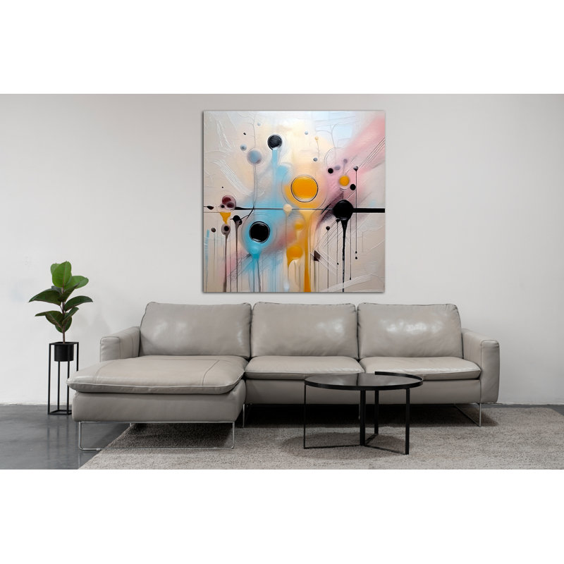 Cosmic Fluidity, 54" H x 54" W
