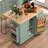 Sagrario Solid Wood Top Kitchen Island-832949683