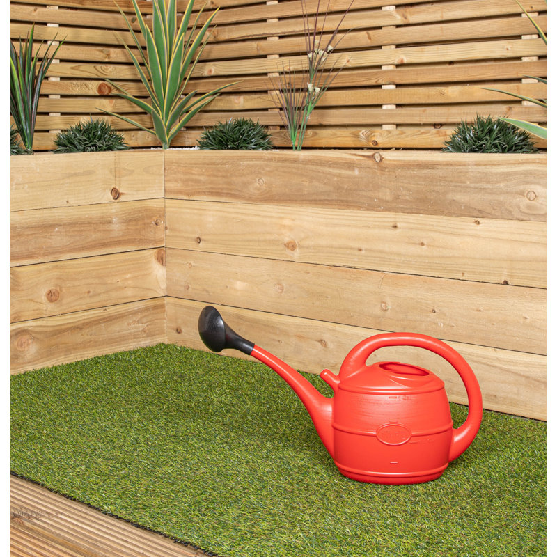 Caziyah Watering Can, 49cm H x 28cm W x 18cm D, Red