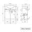 Avash 660 mm Freestanding Single Vanity with Integrated Ceramic Basin