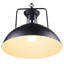 Carrasco 1 - Light Black Dome Pendant