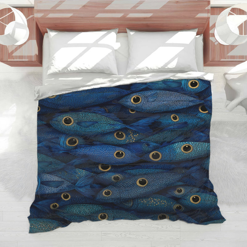 Édredon de poisson, édredon, plage côtière, Simple extra long