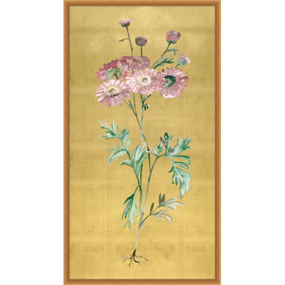 Golden Stem 3 Print by Lillian August