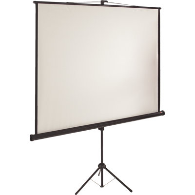 White Portable Projection Screen