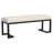 Adileni Boucle Upholstered Tufted Accent Bench Vanilla-1846687440