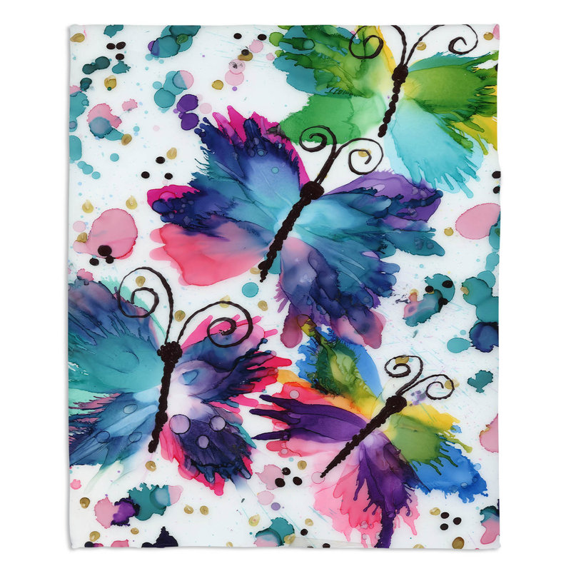  Jeté Dancing Butterflies, l 51 po x L 60 po