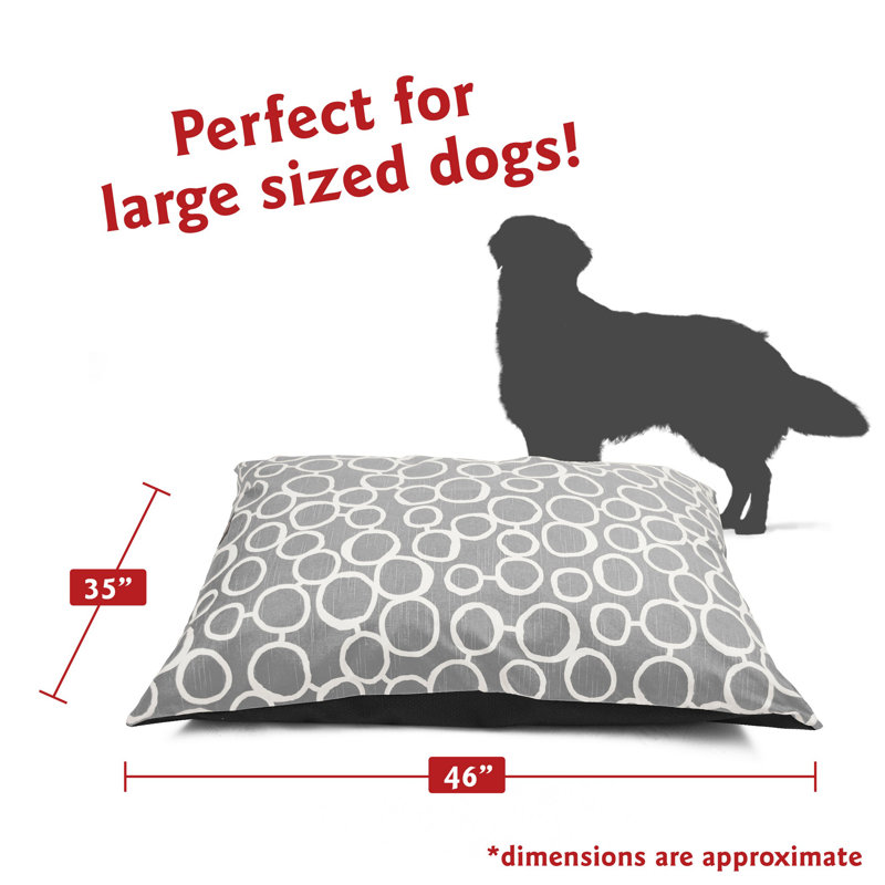 Lit pour chien Fusion Majestic, Grand (l 46 po x P 35 po x H 7 po), gris