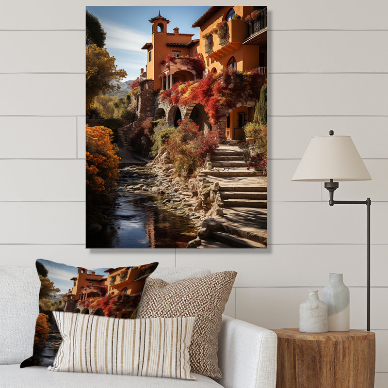 Fauvisme espagnol II sur impression sur toile, H 20 po x l 12 po x P 1 po, Toile tendue