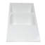 Évier de cuisine en granite 46 po x l 19,75 po