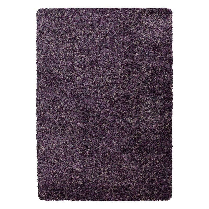 Hearn Shaggy Purple Rug, Rectangle 200 x 290cm