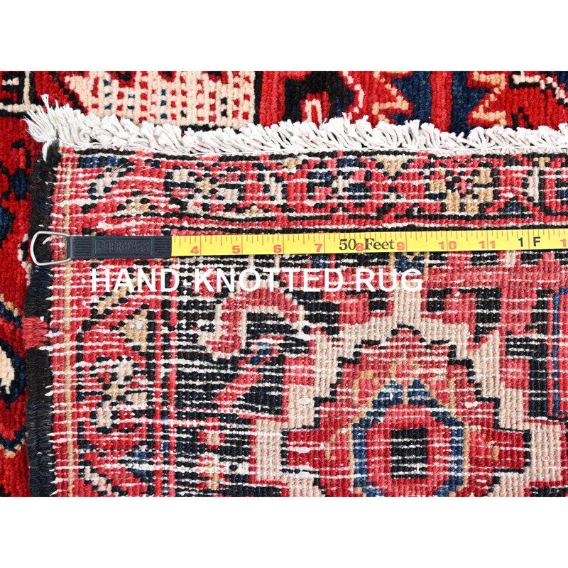Ziarre One-of-a-Kind 9'6" X 13'6" 1960s Wool Area Rug