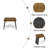 FOLDABLE SIDE TABLE