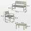 Garden Sofa Set-1838672710