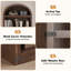 182.1cm H x 75.9cm W Standard Bookcase-2127497420