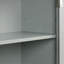 Grande armoire de rangement pour salle de bain, armoire de rangement autoportante avec tiroir et tablette réglable, panneau de fibres à densité moyenne avec finition peinte-1320397738
