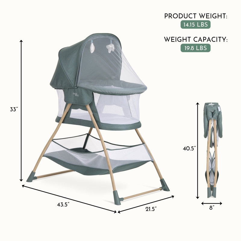 Berceau Evolur Cozy Dreamer, Vert
