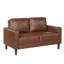 54 " Faux Leather Loveseat