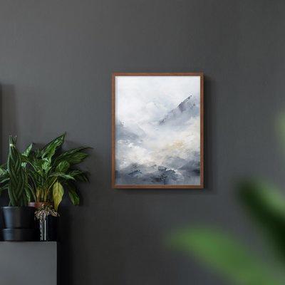 LANDSCAPES Series CCXXXVII  -Premium Framed Print -Ready to Hang - No Nails Required