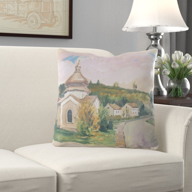 Coussin décoratif Andreasen, Microsuède, Intérieur 