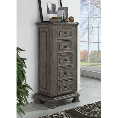 Leavitt Solid Wood 28.25'' W 5 - Drawer Dresser
