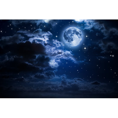" Moon And Clouds " by Romolotavani