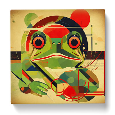 Frog Constructivism No.1 - Wrapped Canvas