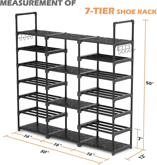 7 Tier Shoe Rack