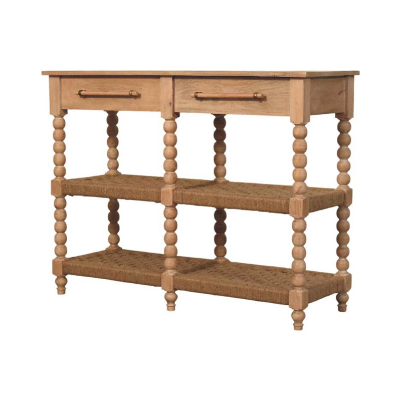 115cm Solid Wood Console Table