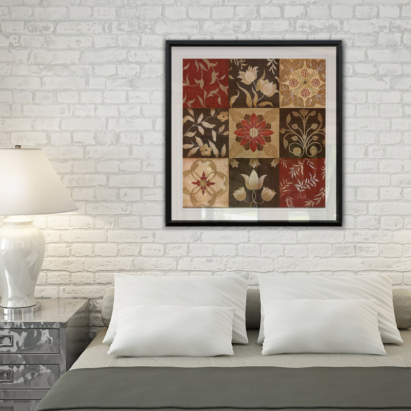 Motifs de la nature I - reproduction de cadre photo, H 17,5 po x l 17,5 po x P 1,5 po