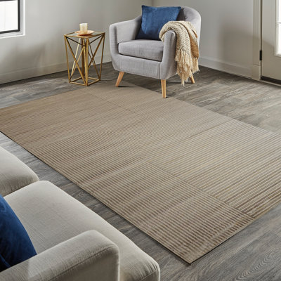 Avajane Rectangle Geometric Area Rug