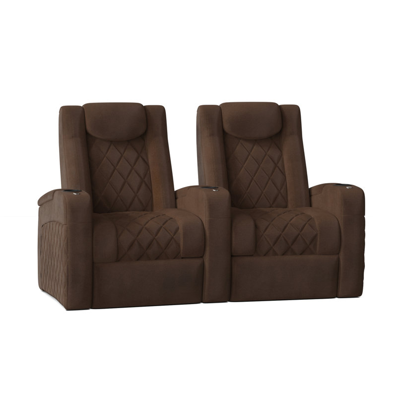 Sièges de cinéma inclinables Azure (rangée de 2), Java Smartsuede