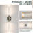 2-Light Dimmable Bathroom LED vanity light-62774075-62774072-63178209