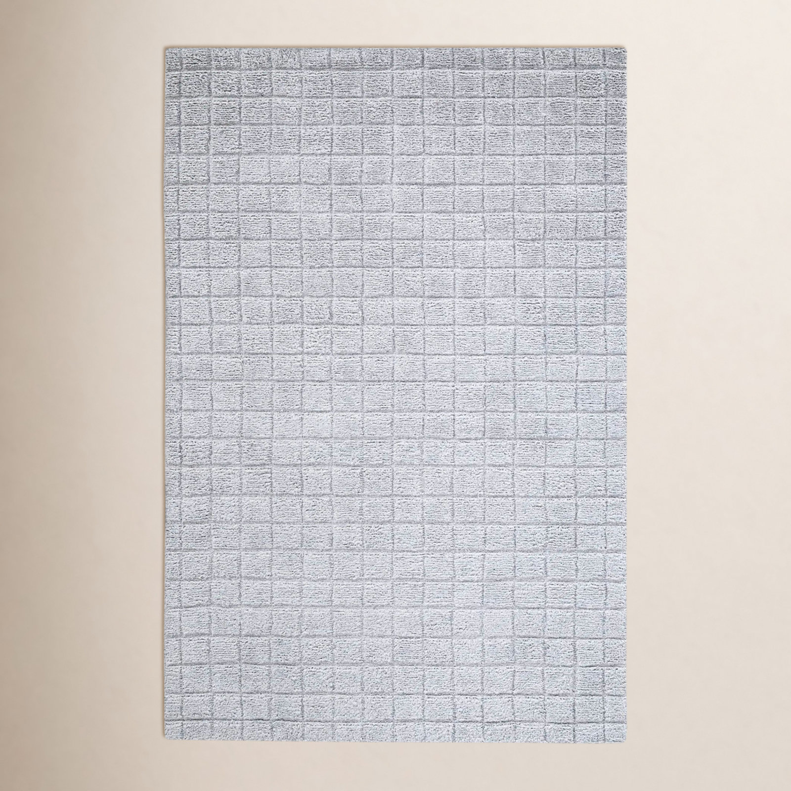 Gilligan Hand-Tufted Geometric Wool Rug, Rectangle 2' x 3'