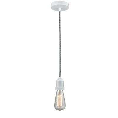 Luminaire suspendu pour une seule ampoule 1 lumières Webber