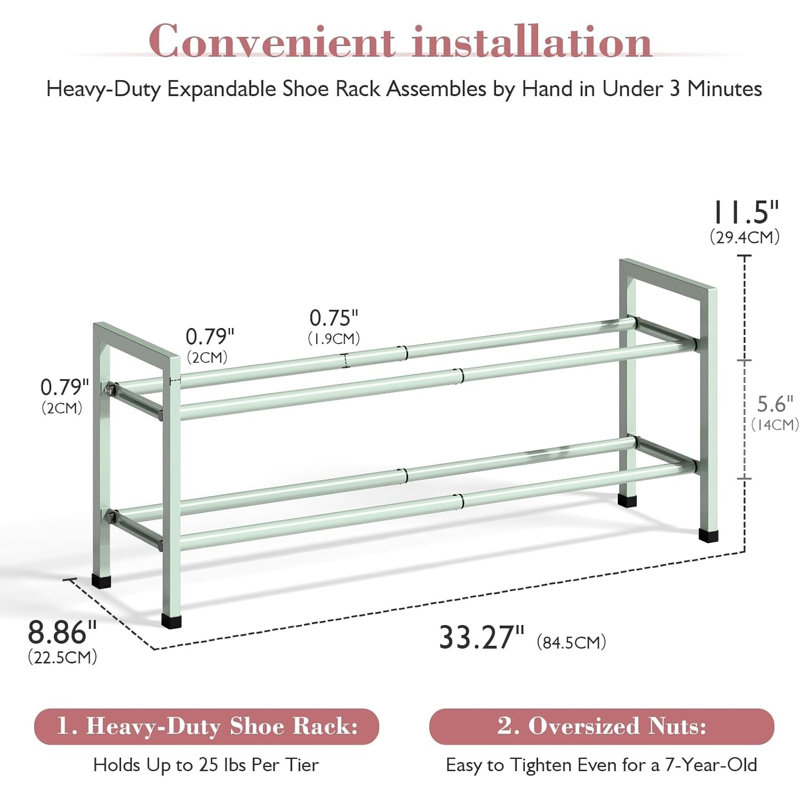 Metal Shoe Rack