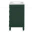 Meuble-lavabo 24 po avec lavabo en céramique-483929081