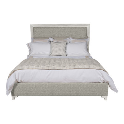 Louise/Lawrence King Upholstered Low Profile Panel Bed