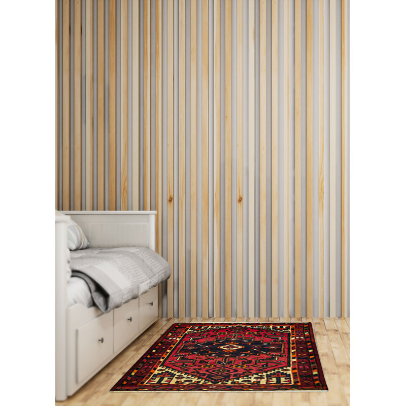 Tapis rouge Andelz 3 pi 5 po x 4 pi 7 po