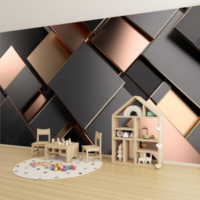 Papier peint adhésif auto-adhésif moderne pour la chambre à coucher Peel and Stick L 69 po x l 96 po