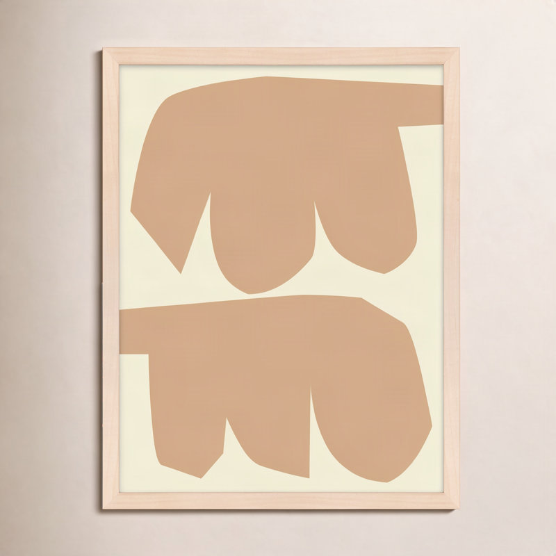 Component 1 Print by Michael Kempen, 25"H x 20"W x 1.25"D, Maple Framed