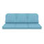 Outdoor Sunbrella® 3 Seater Sofa Cushions-73579569