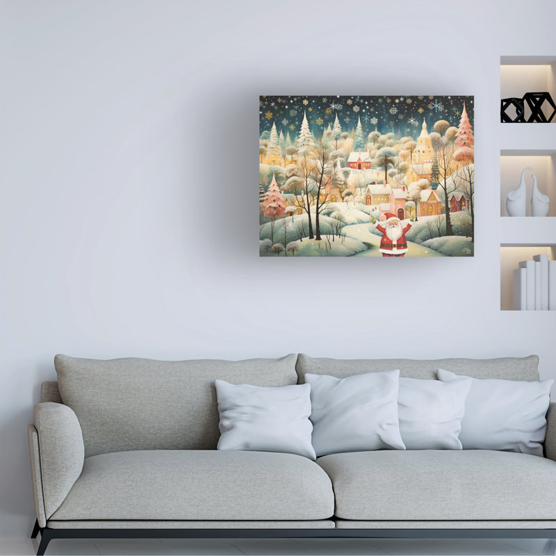 Art sur toile par Michael David, H 14 po x l 19 po