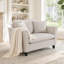 Fauteuil d'appoint simple avec accoudoirs profonds Aldora-1134721211