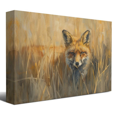 Toile encadrée 24 "x 36" avec cadre en bois, prête à être accrochée