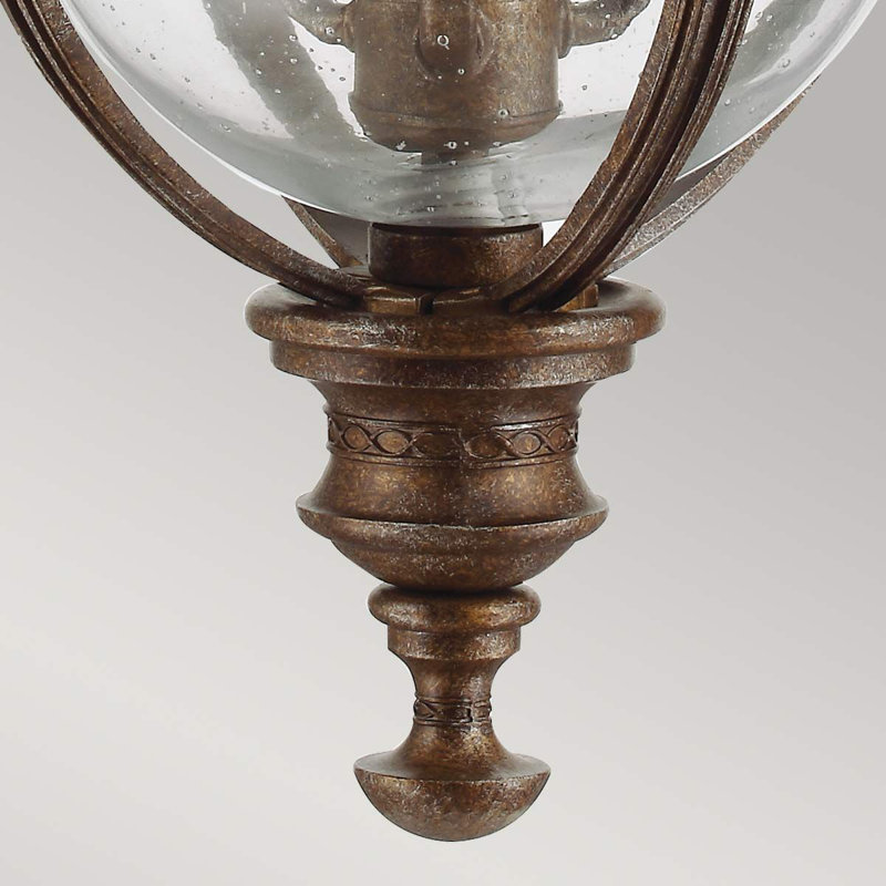 Thynes 3 - Light Pendant, Large, British Bronze