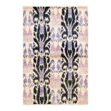 Contemporary One-of-a-Kind 4' 2" X 6' 3" Hand Knotted Area Rug