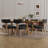 Solid Wood Dining Table Set Farmhouse Extendable Dining Table And Upholstered Chair For Dining Room/Kitchen-110843351-110843352-110843348