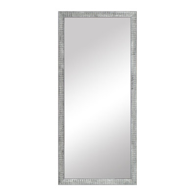Hancock Collection, Full Length Mirror, Ideal Dressing Room Mirror, True Reflections Glass, Wood Frame,  Lean Against Wall or Wall-Mounted