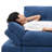 77" Pull Out Sofa Bed, 3-In-1 Convertible Sleeper Sofa With Teddy Chaise-1118742800
